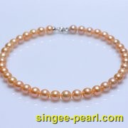(11-12mm)珍珠项链XL12032-3|心艺淡水珍珠饰品图片