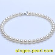 (10-11mm白色)珍珠项链XL12030-3