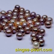 (10-11mm紫色)散珍珠SZ12013-1__心艺珍珠饰品网-饰品图片