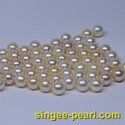 (9-9.5mm白色)散珍珠SZ12016|心艺淡水珍珠饰品图片