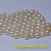(10-10.5mm白色)散珍珠SZ12017-2|心艺淡水珍珠饰品图片
