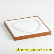 (珍珠珠宝)黄皮展示盒BZ12014|心艺珍珠包装系列图片