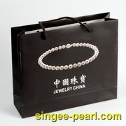 (珍珠珠宝)咖啡礼品袋BZ12025|心艺珍珠包装系列图片
