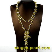 (8-9mm混彩)珍珠毛衣链MY12024|心艺珍珠饰品网-珍珠图片