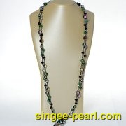 花式珍珠项链HL12037|心艺时尚珍珠饰品图片