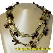 花式珍珠项链HL12043|心艺珍珠饰品网-珍珠图片