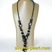 花式珍珠项链HL12047|心艺珍珠饰品网-珍珠图片
