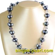 花式珍珠项链HL12050|心艺时尚珍珠饰品图片