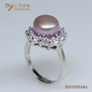 (9.5-10mm紫色)珍珠戒指XY14022-3|心艺珍珠饰品网-珍珠图片