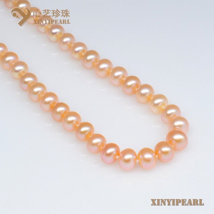 (8-9mm粉色)珍珠项链SC12253-2|心艺淡水珍珠饰品图片